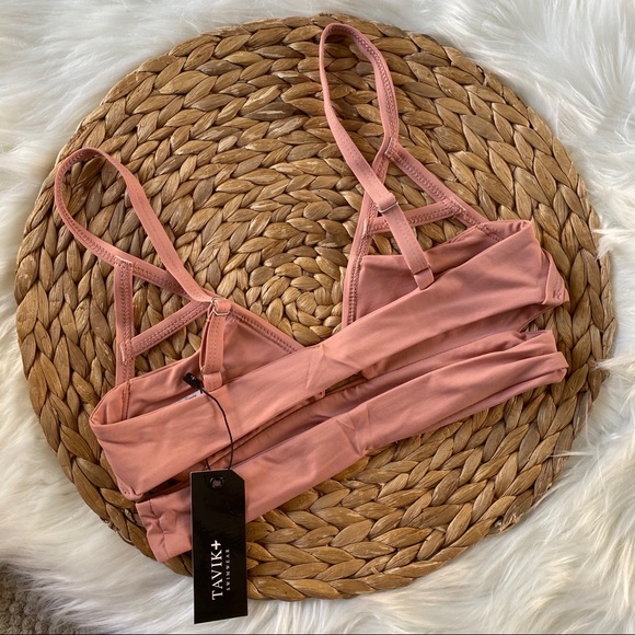 Tavik // Jessi cutout Bikini Top Rose Dawn - Picture 6 of 7